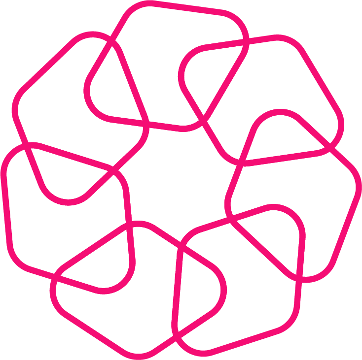 Brightday diamond circle outlined